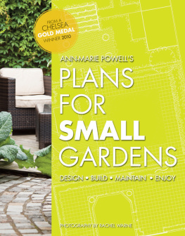 Ann Powell-Marie - Plans for Small Gardens