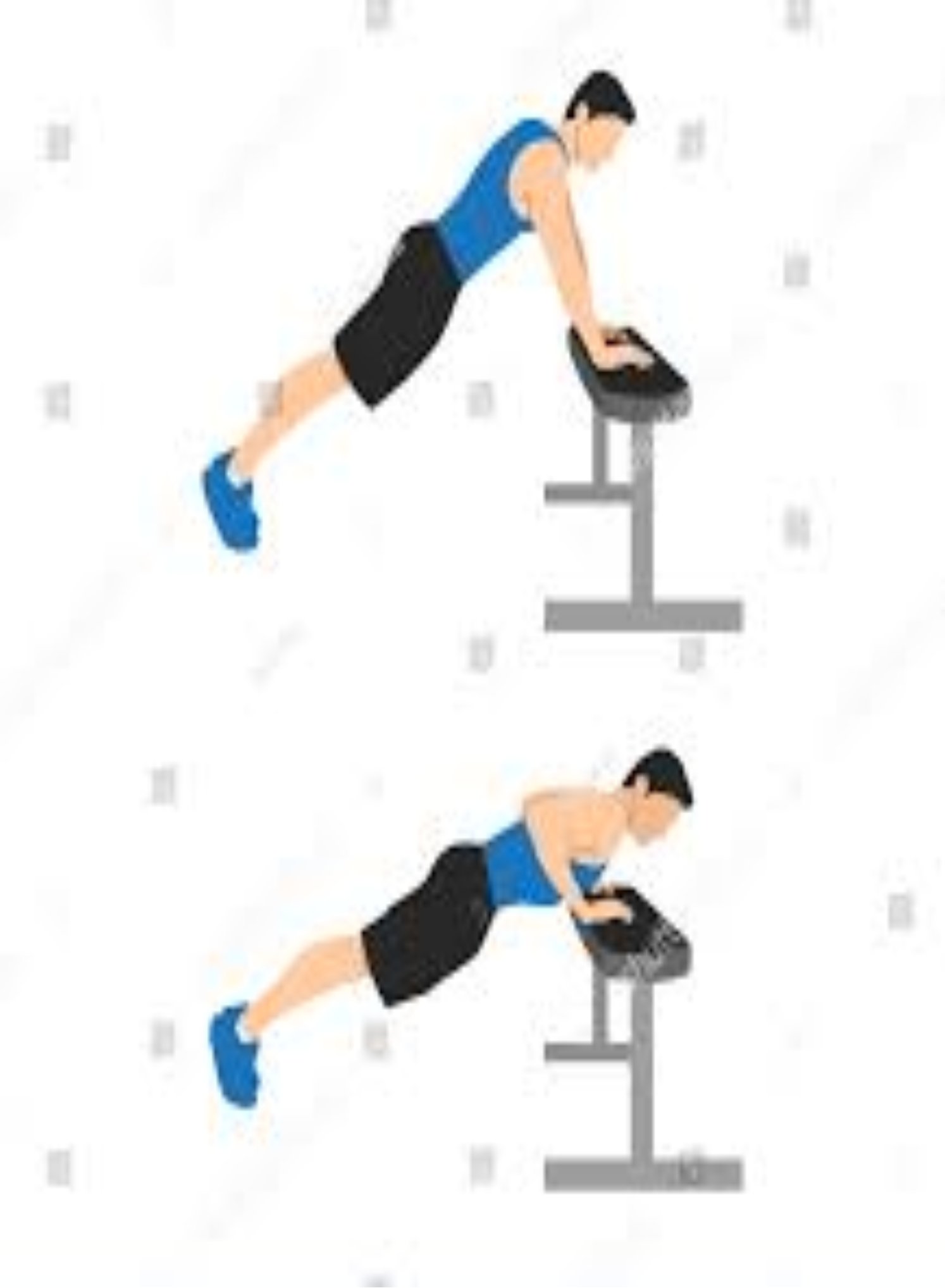 6 Knee Push-ups Start in a regular push-up position then let your knees - photo 6