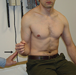 Full-strength resistance suggests no infraspinatus tear involvement Weakness - photo 10