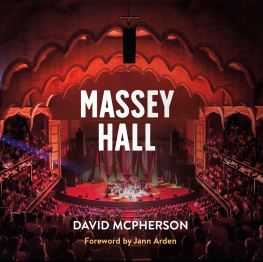 David McPherson Massey Hall