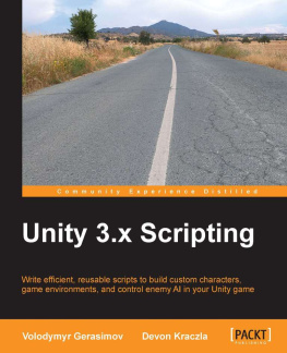 Volodymyr Gerasimov - Unity 3.x Scripting