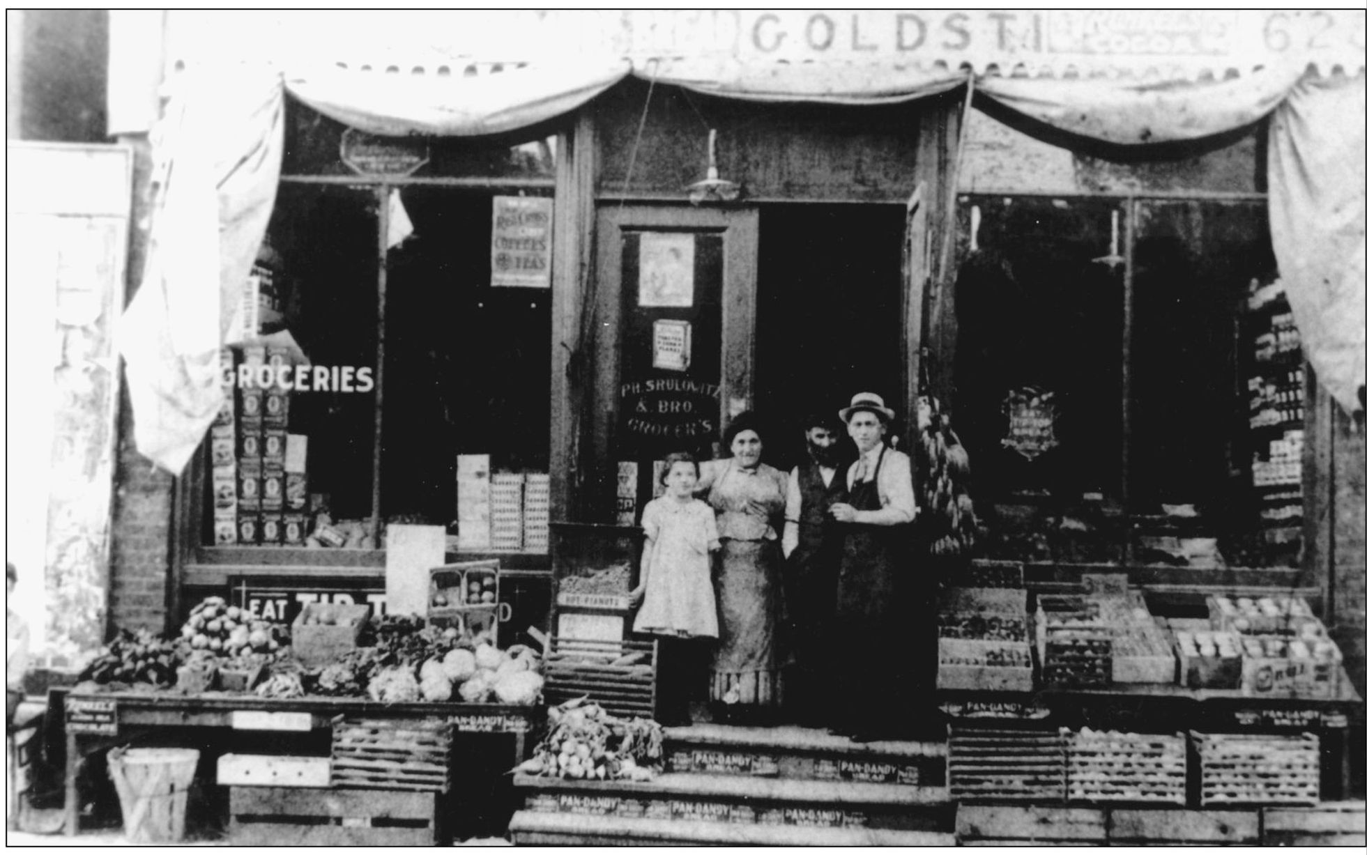 The Surlow Srulouitz family displays a fine selection of fresh vegetables and - photo 5