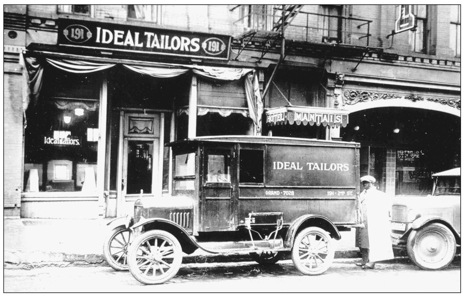The Ideal Tailor Shop opened in 1921 when business dropped in the foundry in - photo 8