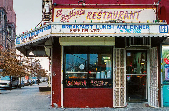 The corner of Graham and Montrose Avenues in Brooklyn in 2001 when El Brillante - photo 8