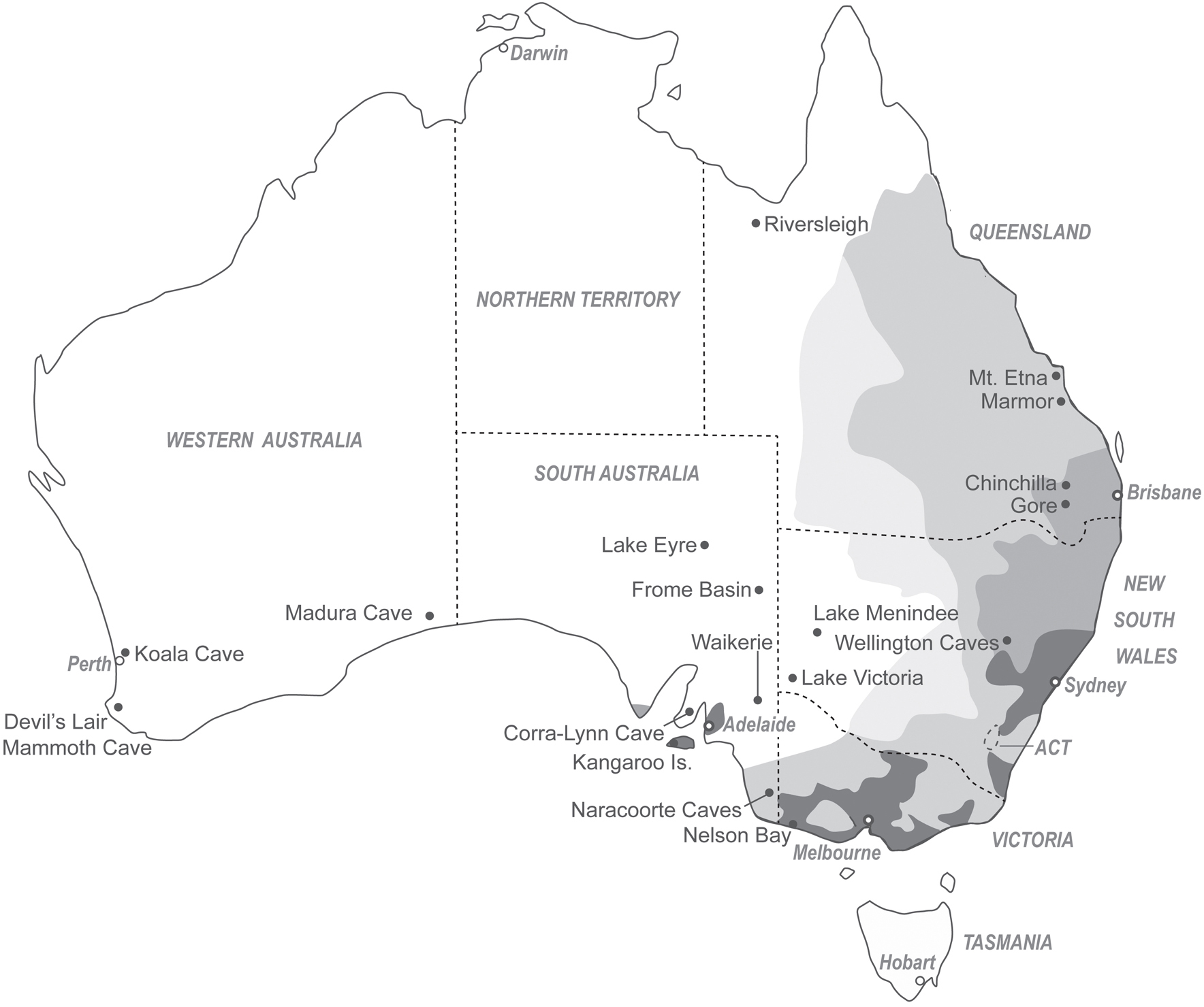 Fossils of koalas have been found across the southern and eastern regions of - photo 3