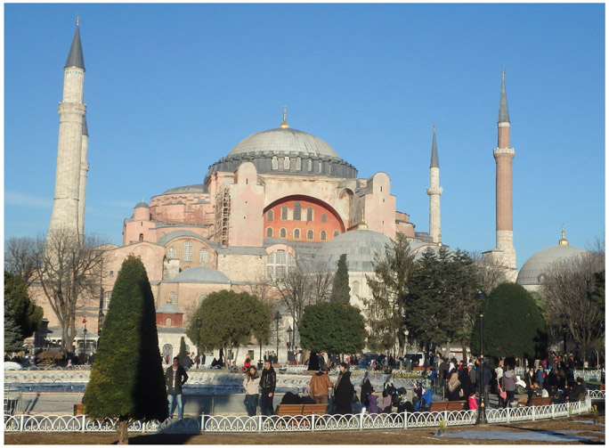 The exterior of the Hagia Sofia modern day Photo courtesy of the author - photo 13