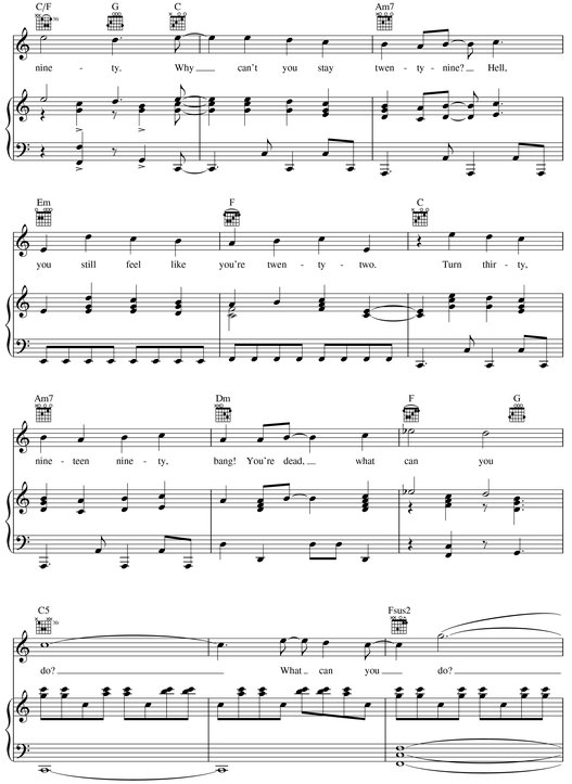 tick tick BOOM Songbook - photo 7