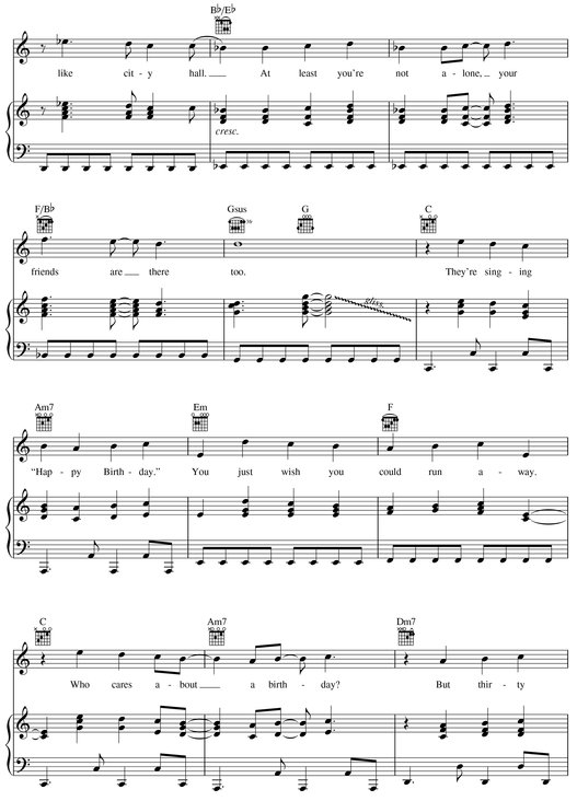 tick tick BOOM Songbook - photo 10