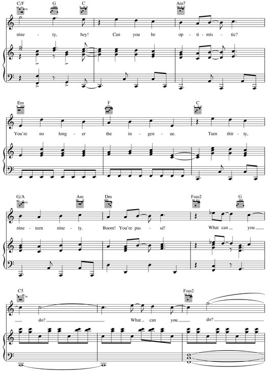 tick tick BOOM Songbook - photo 11