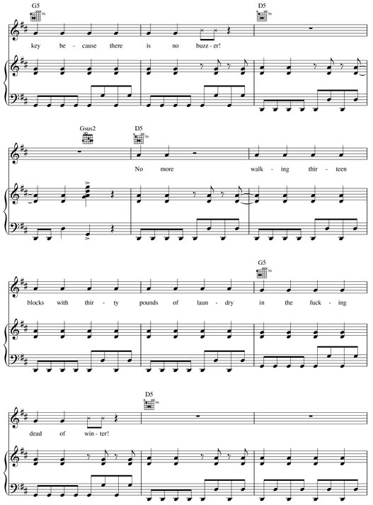 tick tick BOOM Songbook - photo 46