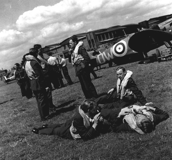 August 1940 Pilots of No 610 County of Chester Squadron Royal Auxiliary Air - photo 3