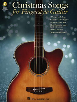 Hal Leonard Corp. Christmas Songs for Fingerstyle Guitar Songbook