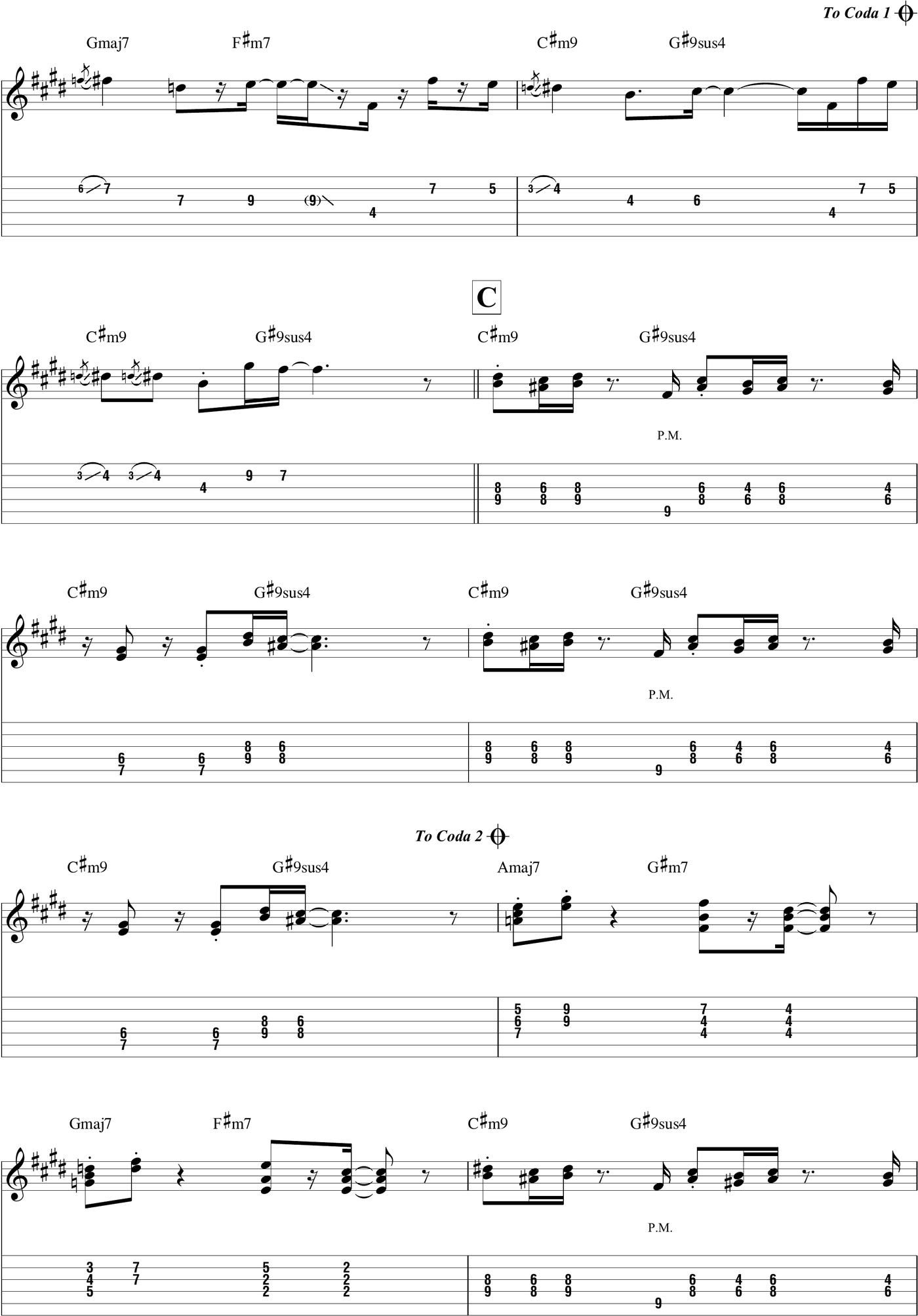 Smooth Jazz Guitar Play-Along Volume 124 - photo 7