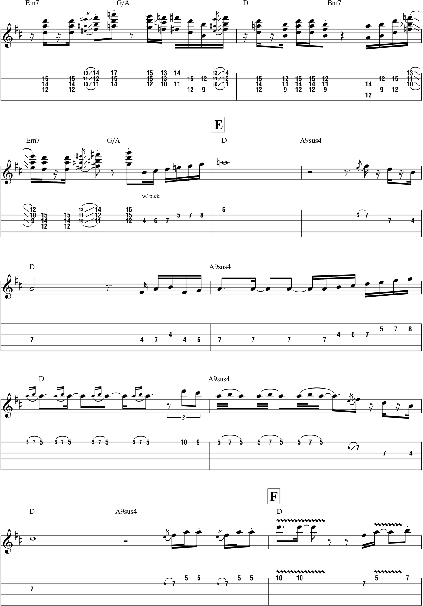 Smooth Jazz Guitar Play-Along Volume 124 - photo 16