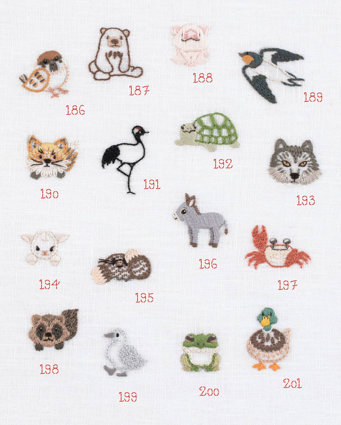 Instructions Design Embroidery Chicchi Animal Friends - photo 20