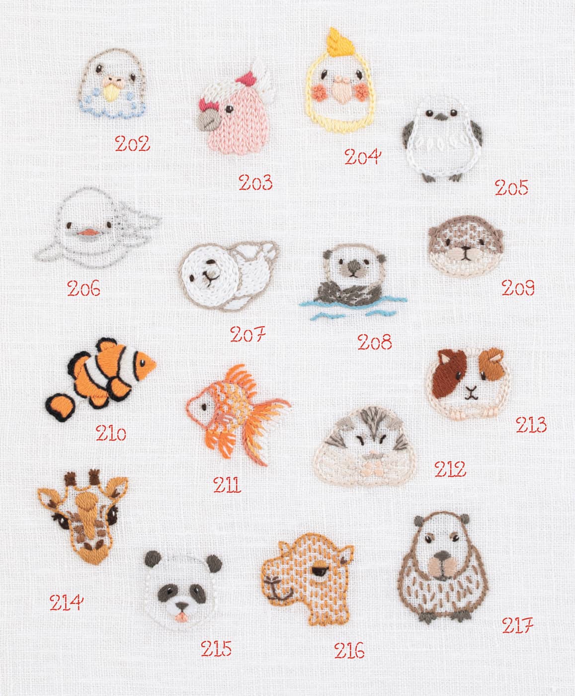 Instructions Design Embroidery Chicchi Animal Friends Instructions - photo 21