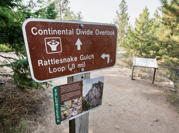 This books eastern range border is the Continental Divide where rain and snow - photo 5