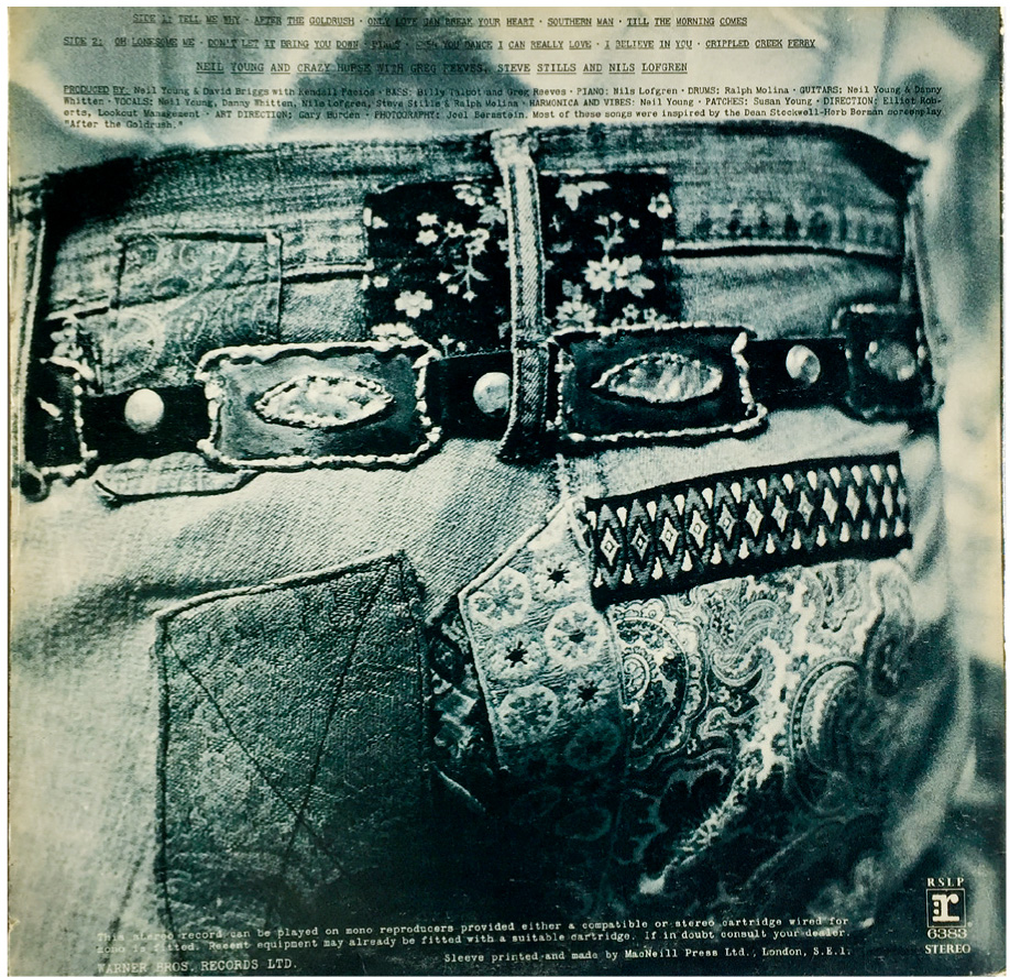 The back of the LP jacket features a close-up of the artists backside with the - photo 19