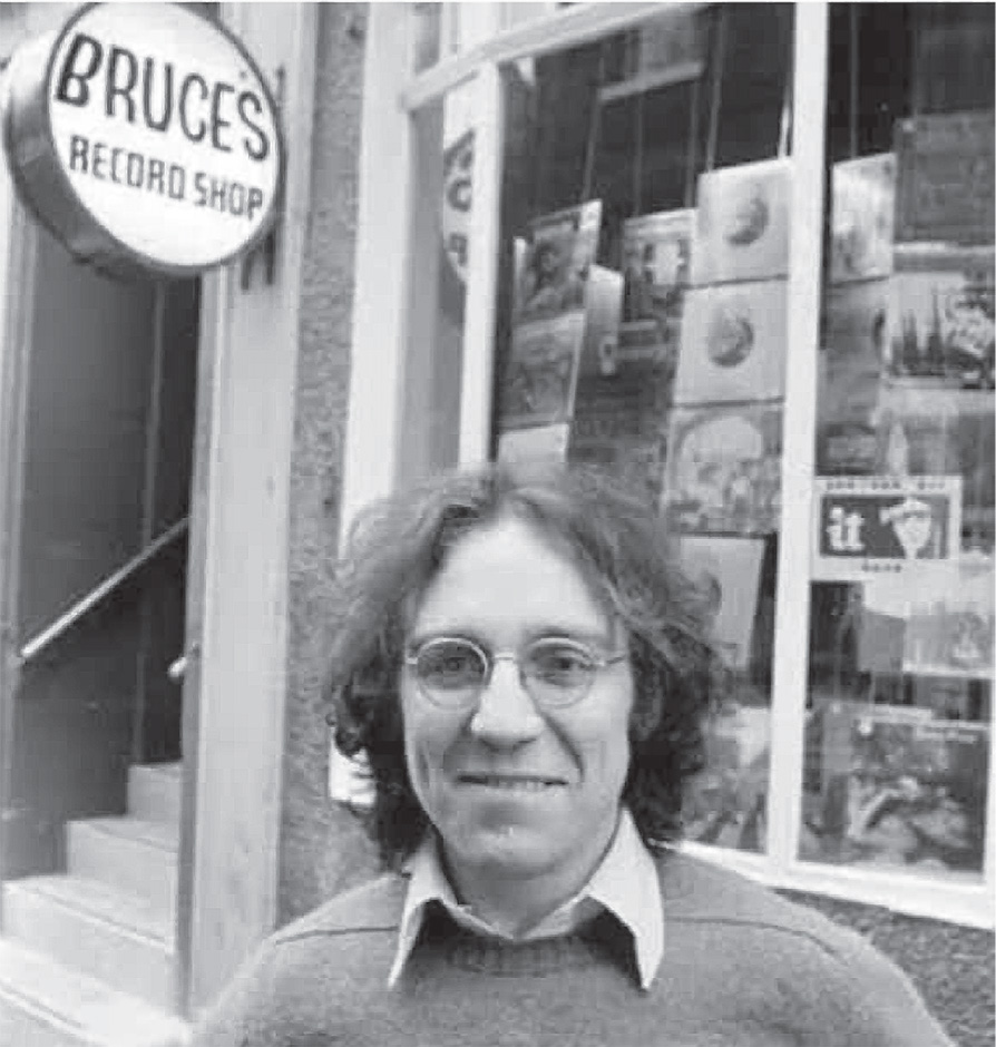 Bruce Findlay outside his Edinburgh record shop in 1969 the year he ordered - photo 6