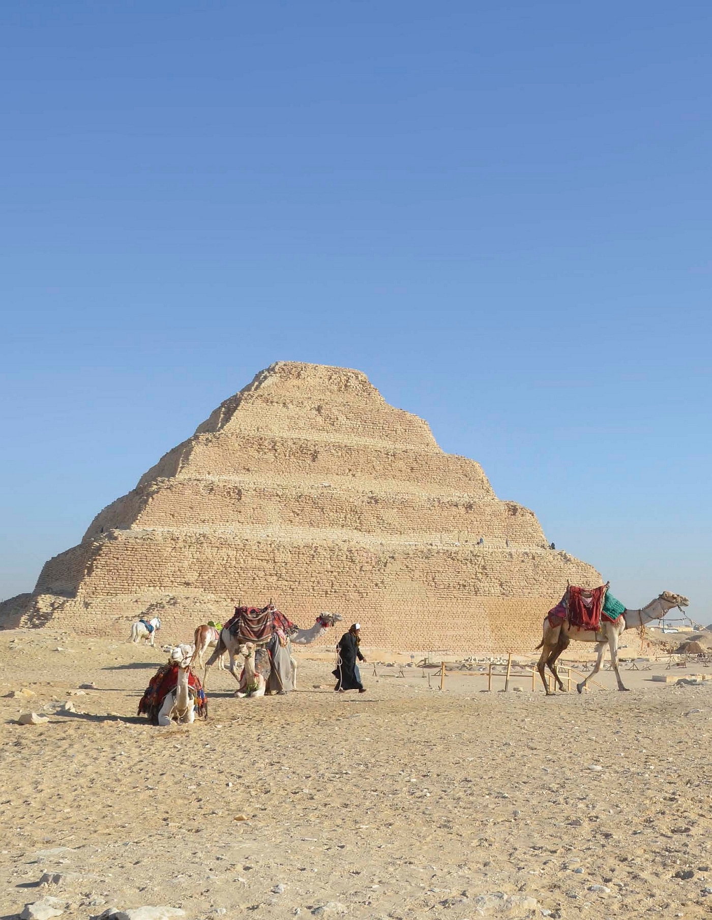 The first known engineer was Imhotep who built the Step Pyramid in Saqqara - photo 3