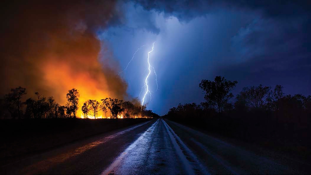 Lightning is the major natural cause of forest fires Lightning commonly causes - photo 4