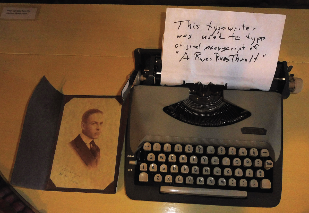 Typewriter used by Bert Sullivan Seeley Lake postmistress to type the - photo 24