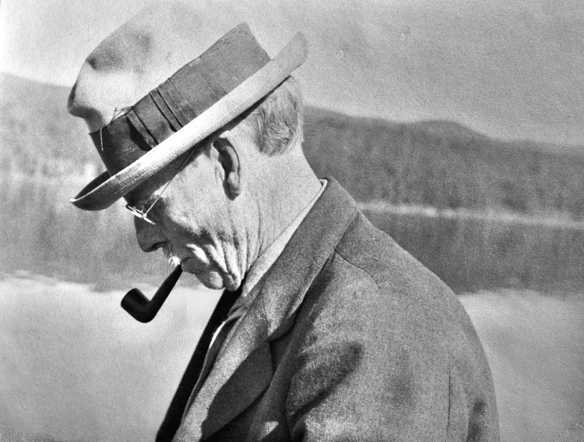 The Reverend Maclean on Seeley Lake 1930s Photo by Norman Maclean Seeley - photo 9