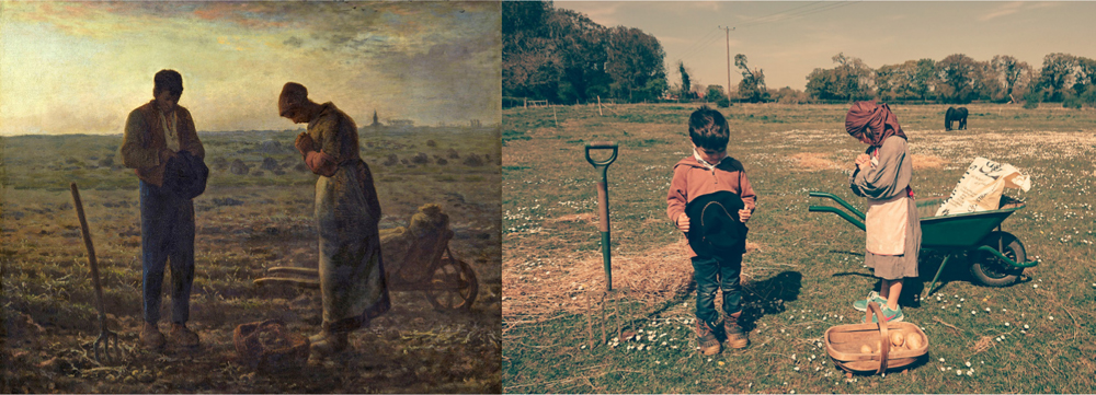 Jean-Franois Millet The Angelus 185759 Grant Wood American Gothic 1930 - photo 10