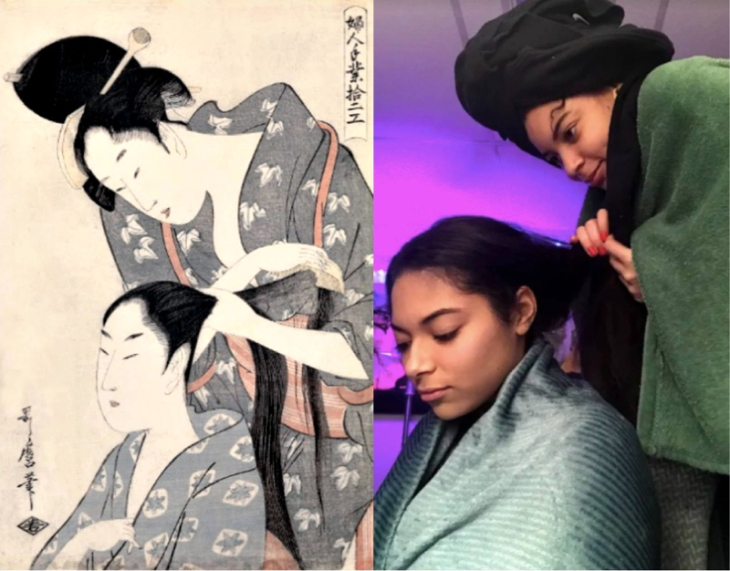 Kitagawa Utamaro Hairdresser Kamiyui ca 179798 Mary Cassatt The Childs - photo 17