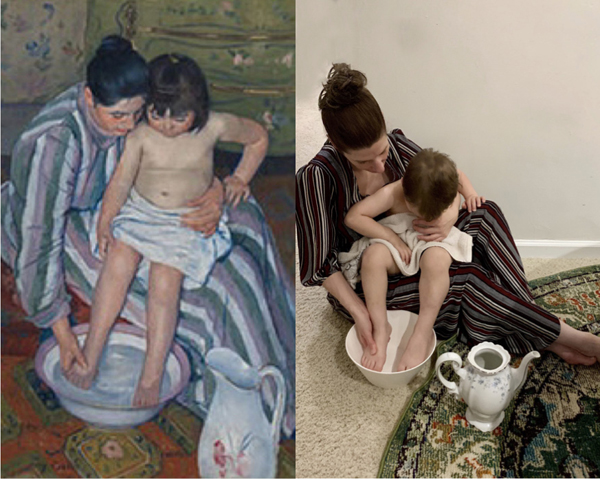 Mary Cassatt The Childs Bath 1893 Gustav Klimt The Three Ages of Woman - photo 18