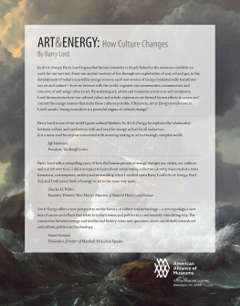 Barry Lord - Art & Energy: How Culture Changes