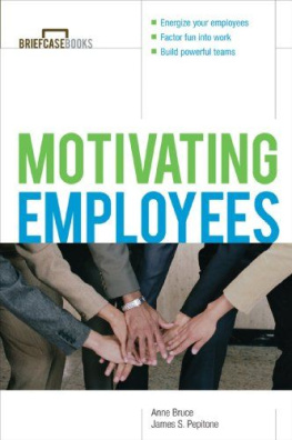 Anne Bruce - Motivating Employees (Summary)