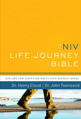 Henry Cloud NIV Life Journey Bible: Find the Answers for Your Whole Life