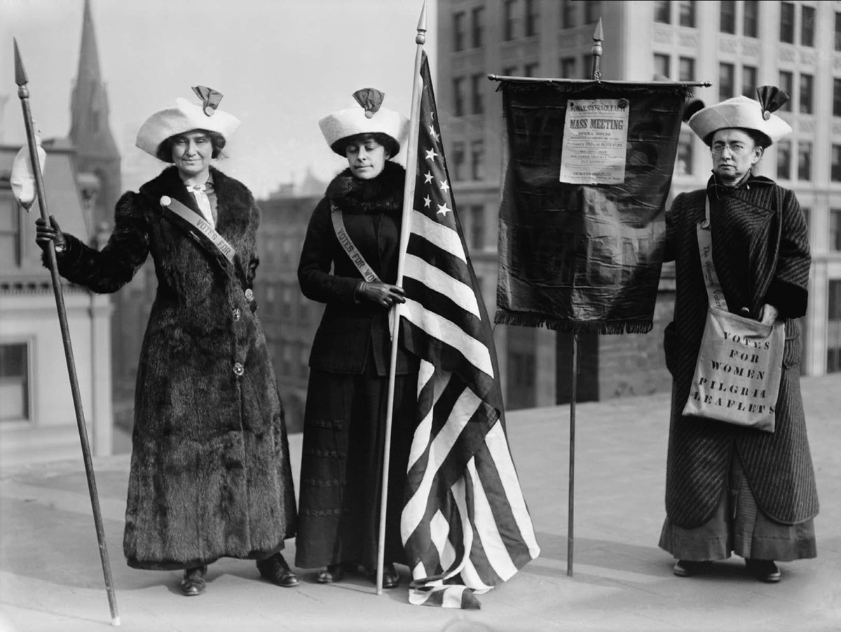 It wasnt until the 1900s that women were allowed to vote in the United States - photo 7