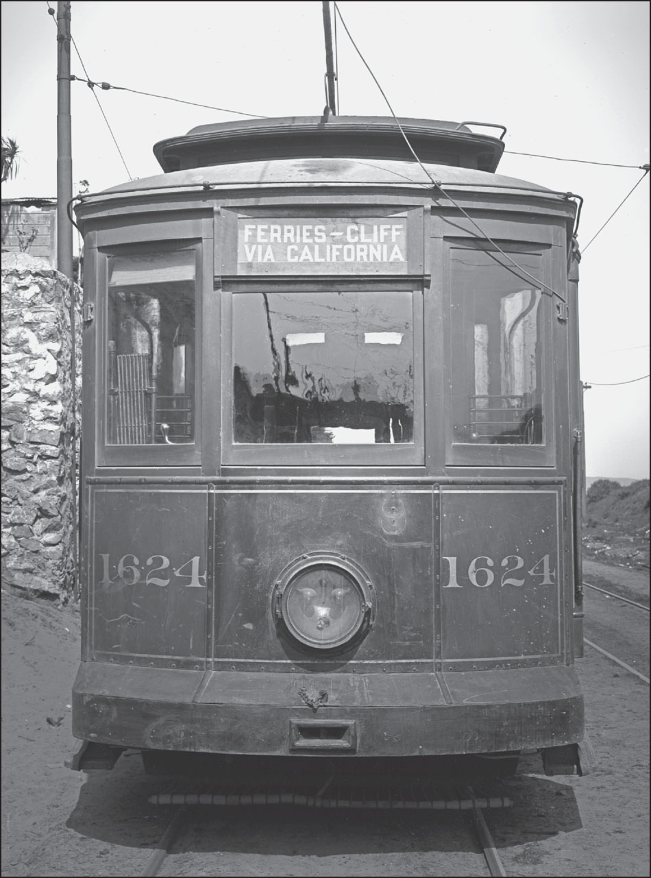 The No 1 California streetcar pictured here in 1908 left the Ferry Building - photo 2