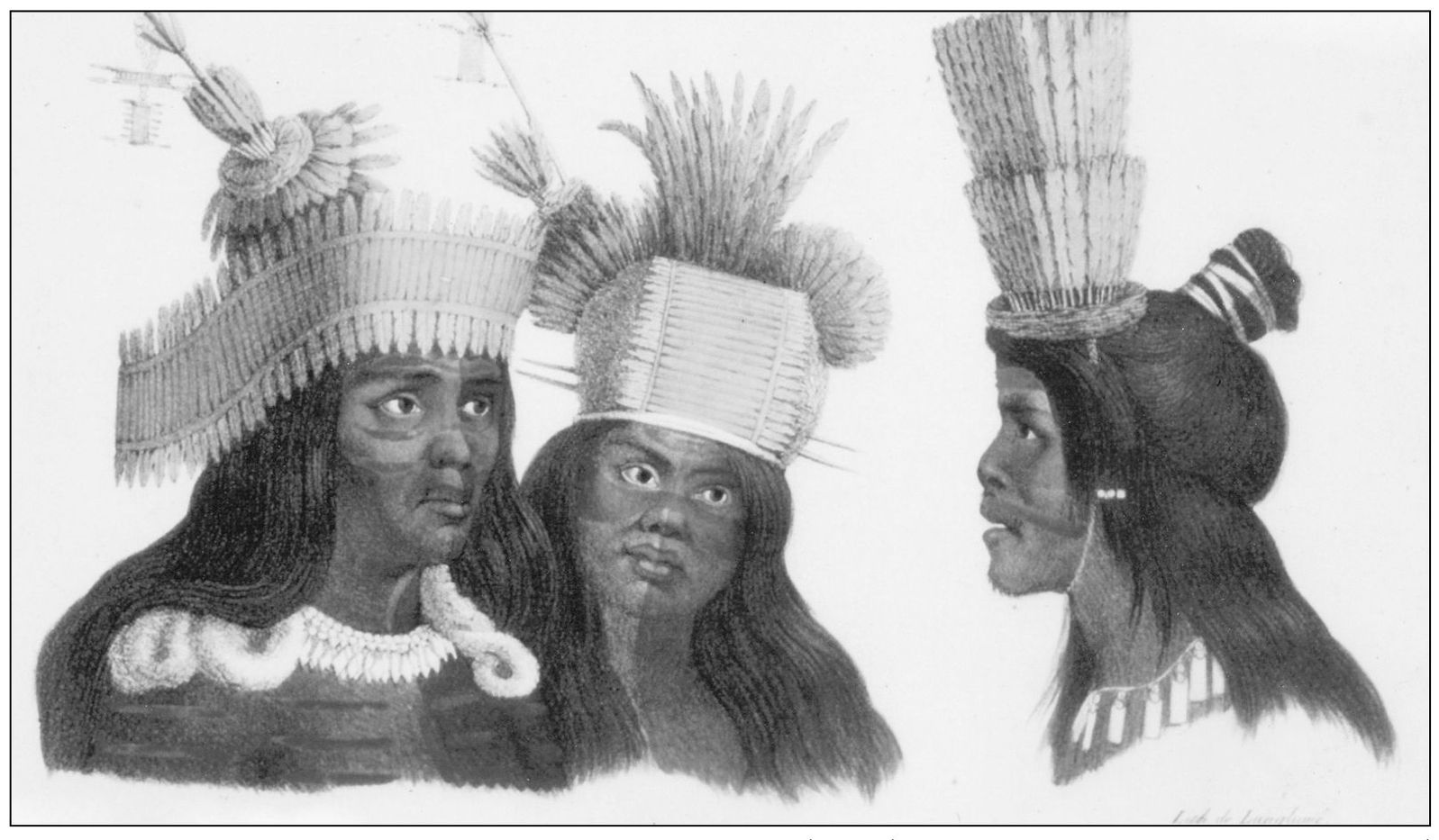 OHLONE INDIANS IN HEADDRESS It is uncertain when the first Native Americans - photo 3