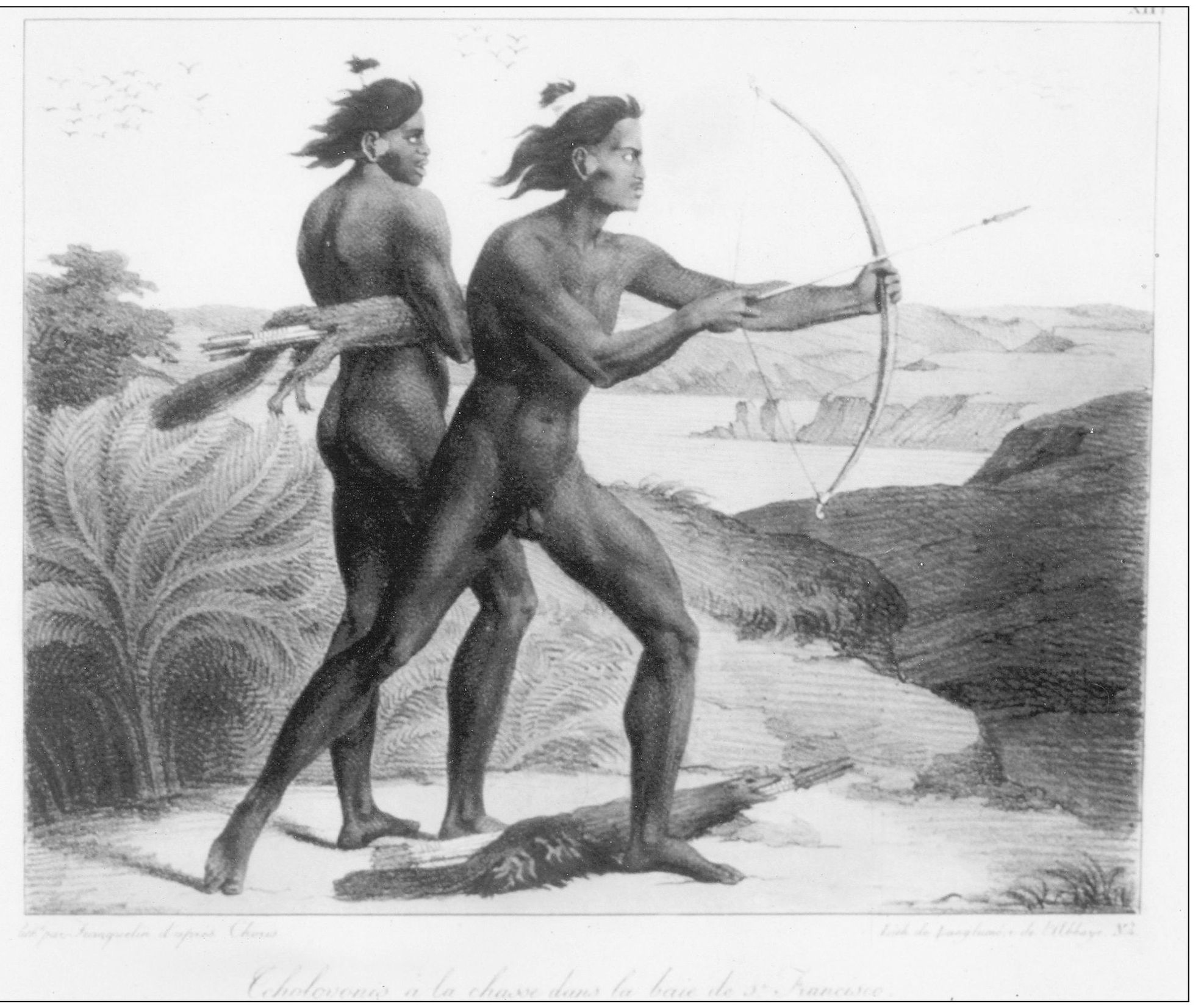 OHLONE INDIANS WHILE HUNTING Spanish fathers viewed the California Native - photo 4