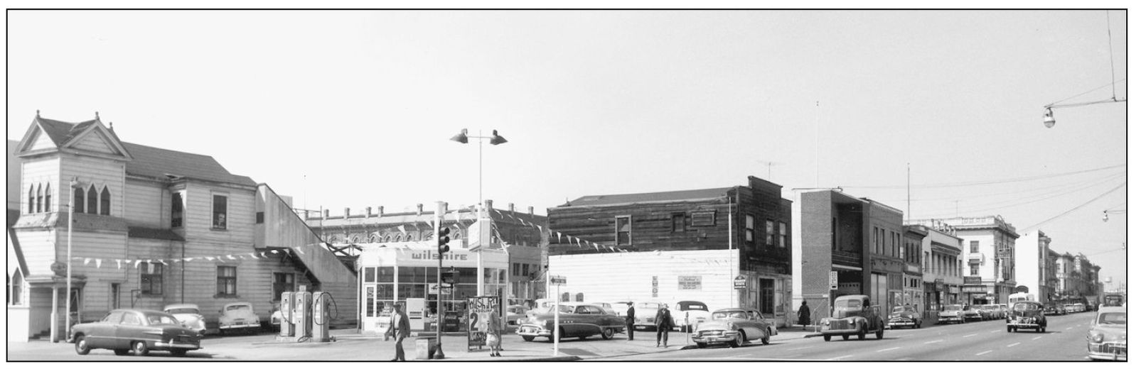 This is the corner of Ninth and Webster Streets looking west in 1958 The - photo 10