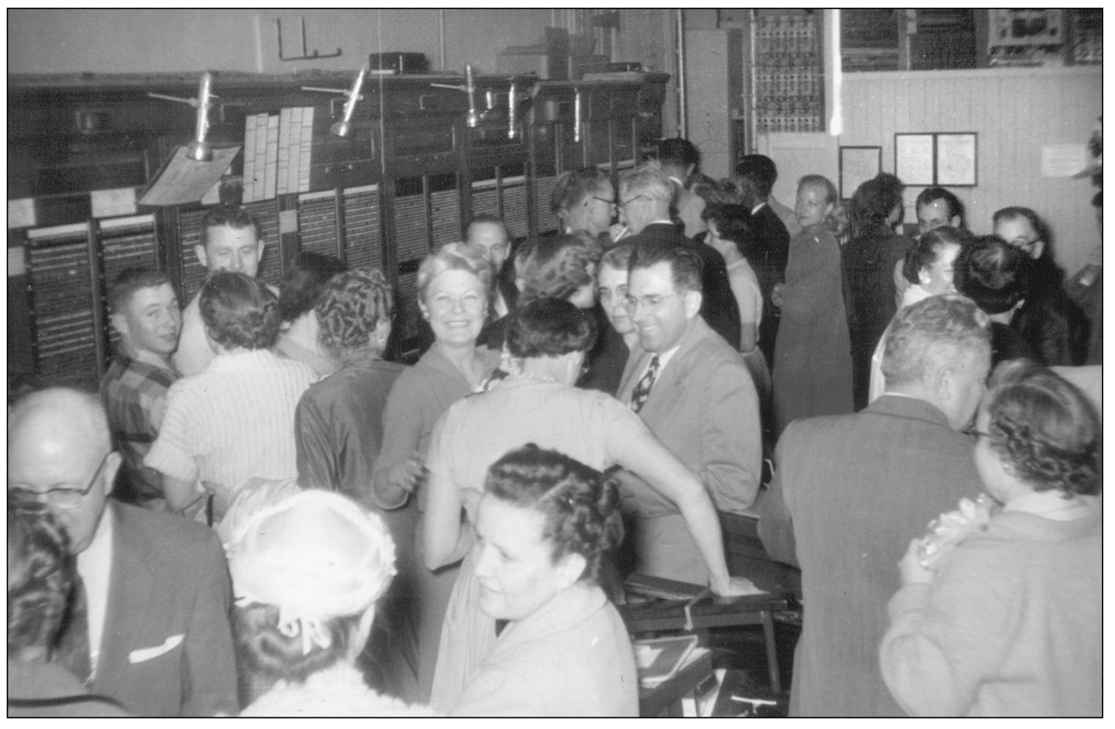 The Arlington-area telephone switchboard seen below opened in February 1926 - photo 15