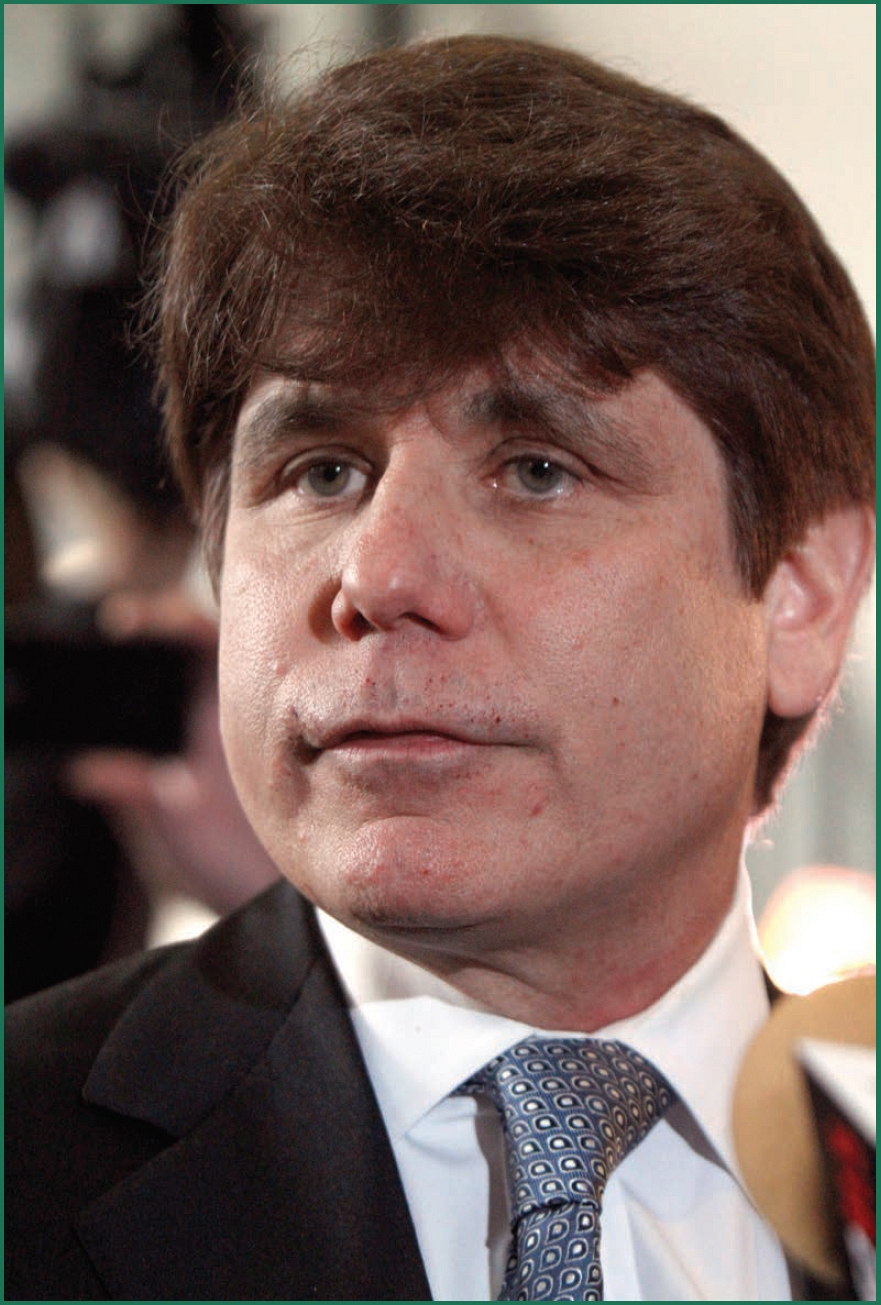 Former Illinois governor Rod Blagojevich was convicted of corruption and - photo 3