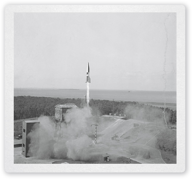 A V-2 rocket launches from the Peenemnde Army Research Center around 1937 The - photo 5