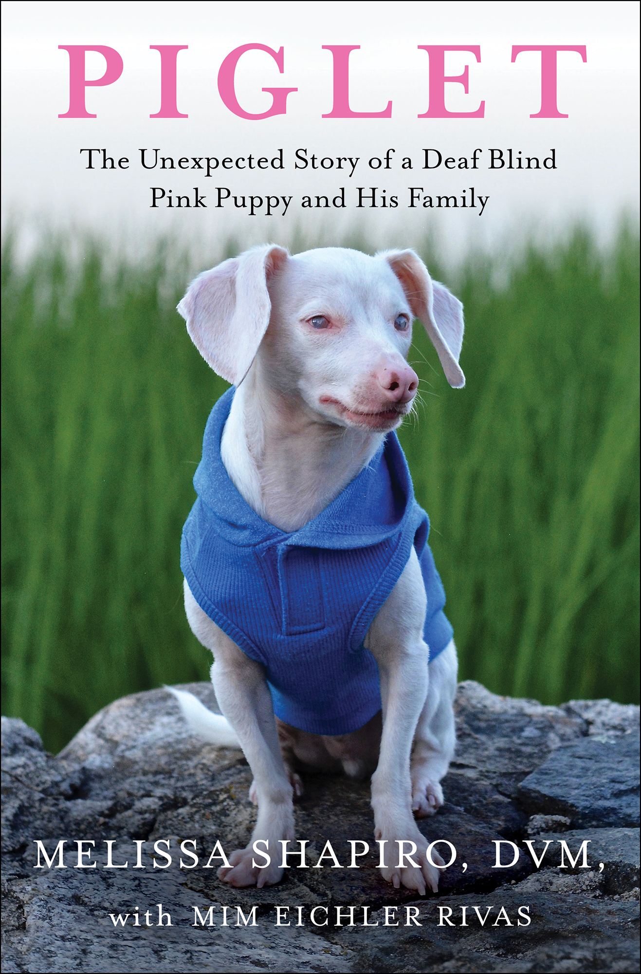 Piglet The Unexpected Story of a Deaf Blind Pink Puppy and His Family Melissa - photo 1