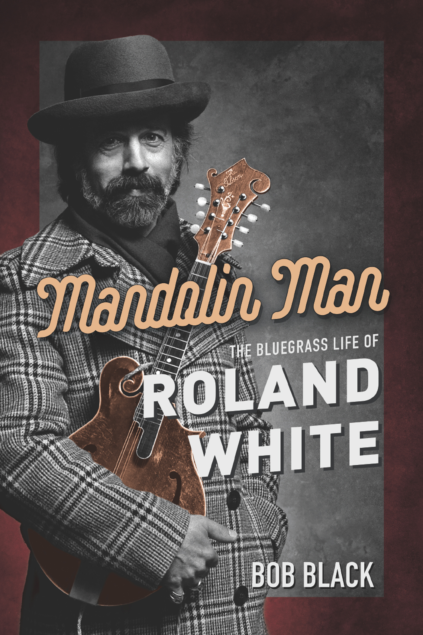 The page features Roland White holding a mandolin in one hand and the other - photo 1