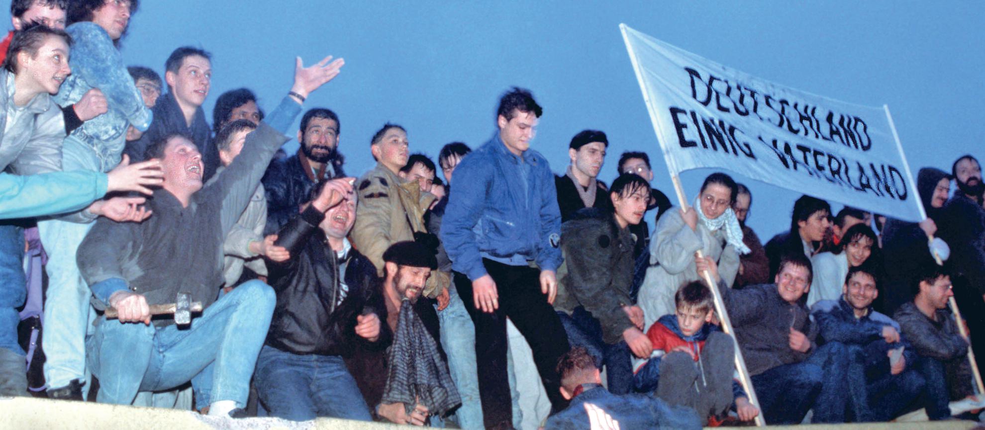 December 22 1989 Standing on the infamous Berlin Wall East and West - photo 3