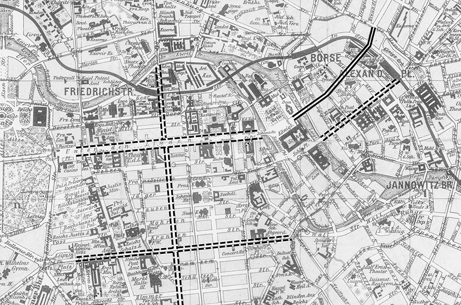 MAP 3 Central Berlin 1902 MAP 4 Central Vienna 1878 with bold dotted - photo 5