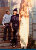 The author as a young grommet with his first surfboard circa 1973 Photo by - photo 6