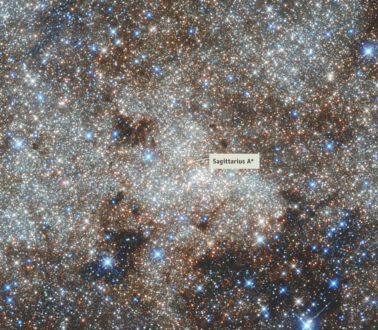 Though scientists have seen stars spinning around Sagittarius Alocated in the - photo 4