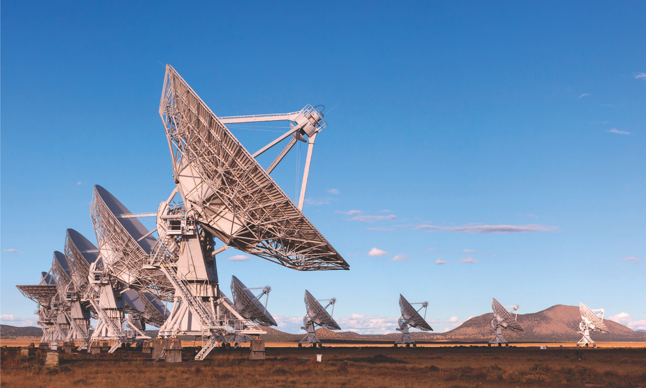 The 28 radio telescopes of the Very Large Array in New Mexico help scientists - photo 5