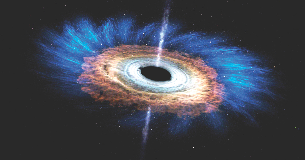 This is a NASA artists rendering of star debris gathered into an accretion disk - photo 6