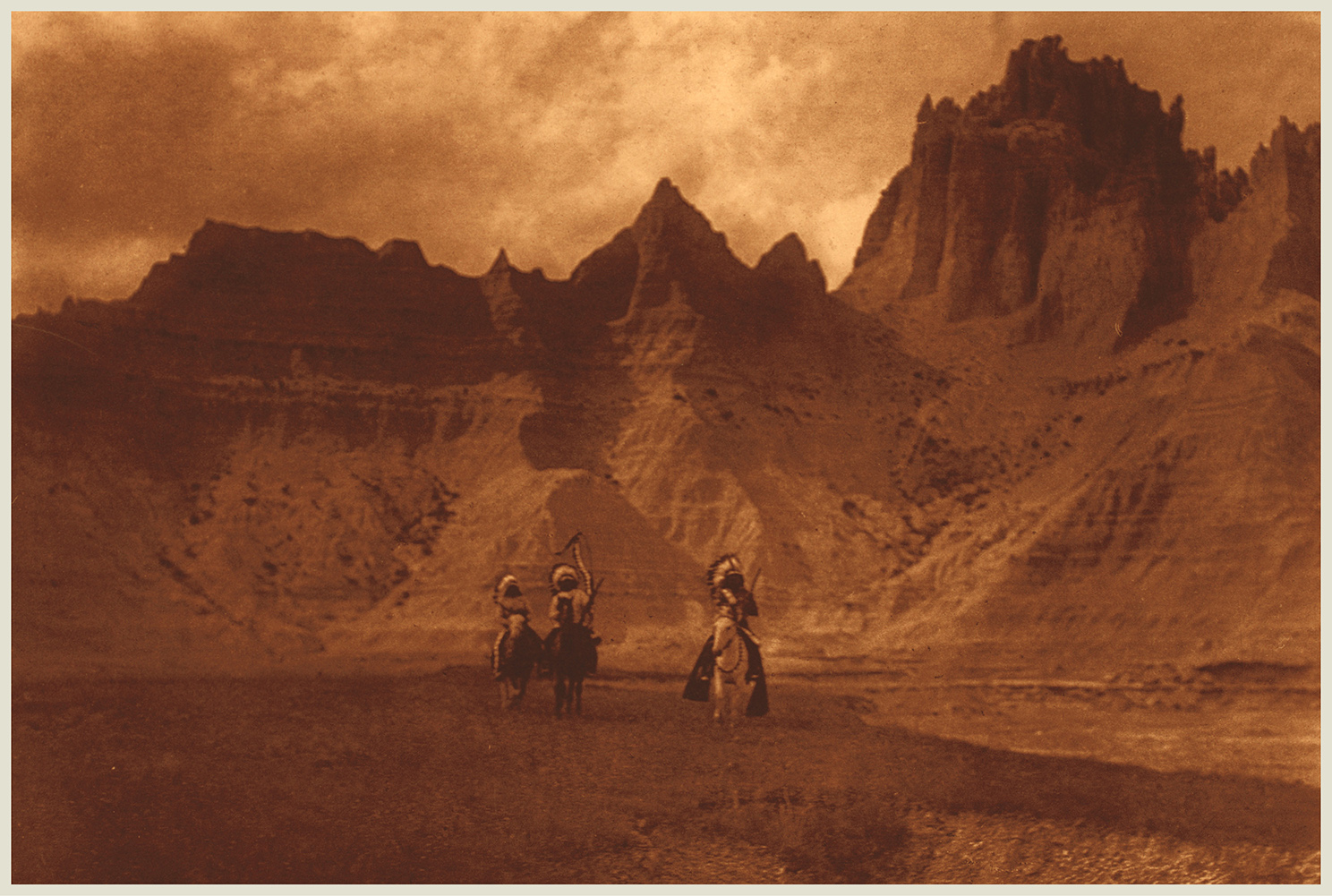 In the Bad Lands appeared in Volume 3 of Edward Curtis 20-volume work Curtis - photo 5